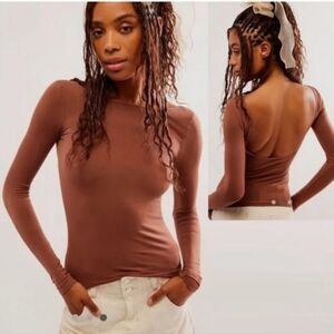 Nwt Free People Open Back Top XS/S